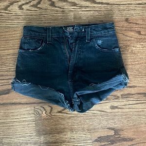 Urban Girlfriend High Rise Size 24 Denim Shorts